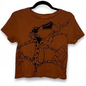 Cheetos Chester Cheetah Graphic Tee XXL Burnt Orange Retro
